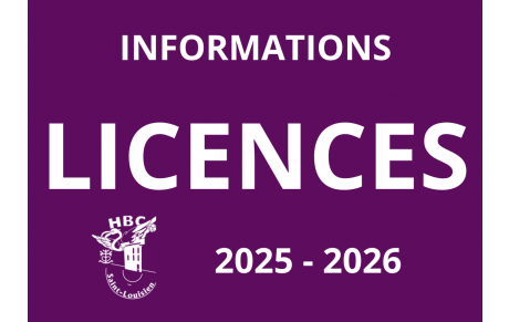 📝 Licences 2025–2026 : c’est parti !
