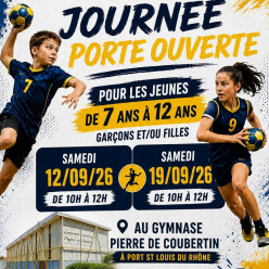 Viens t'éclater au handball : le Handball Club Saint Louisien t'ouvre ses portes gratuitement !