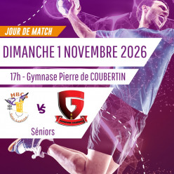 Match Séniors HBCSL / Gardanne
